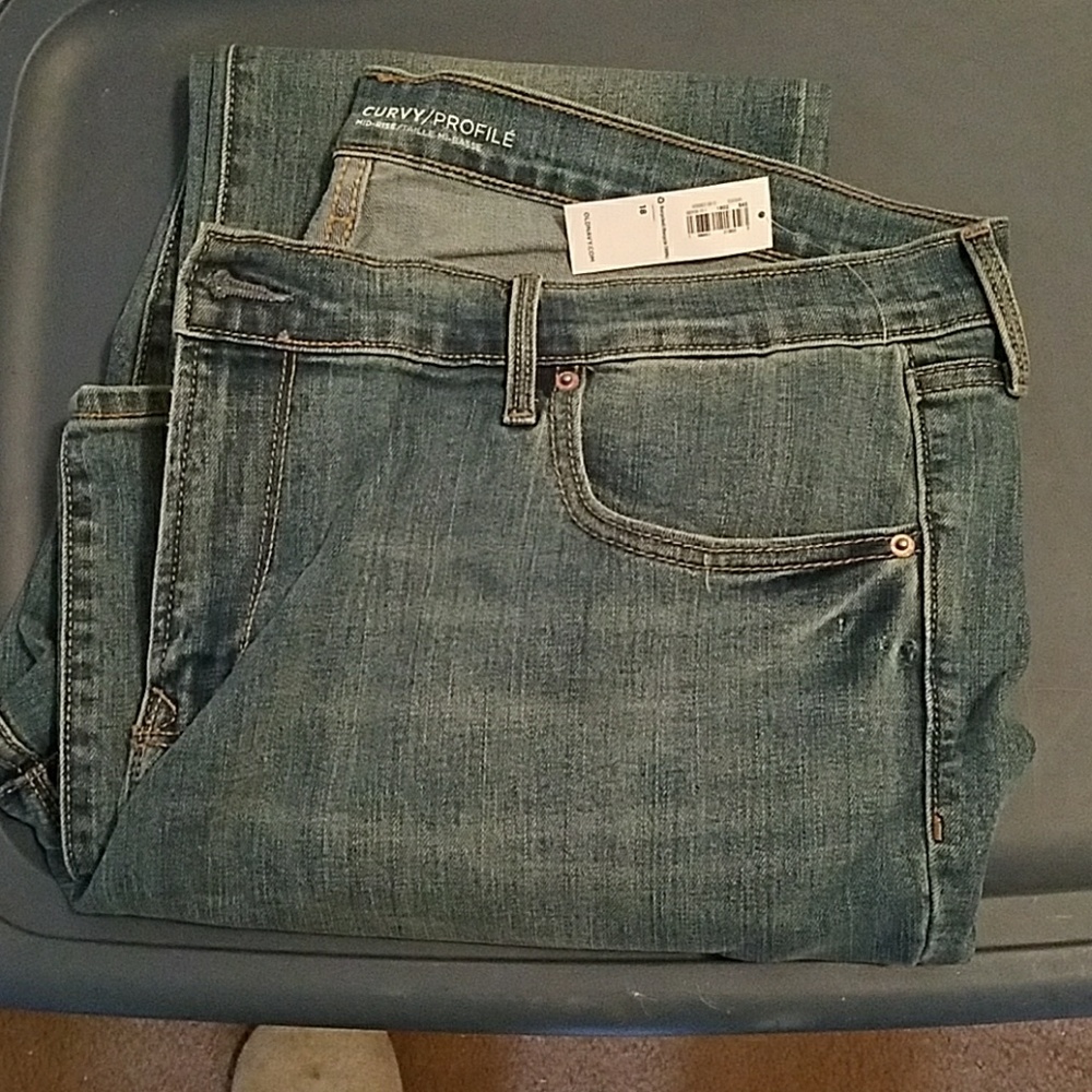 Jeans curvy bootcut